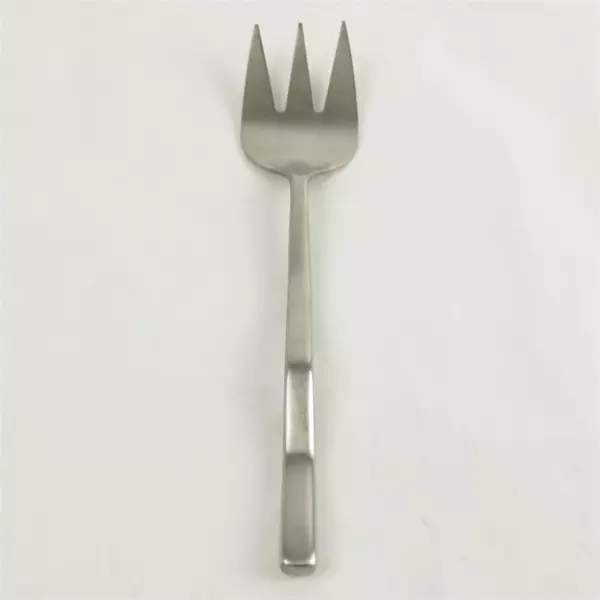 Set of 3 Hampton Silversmith HSV12 Wavy Stainless Large Serving Forks