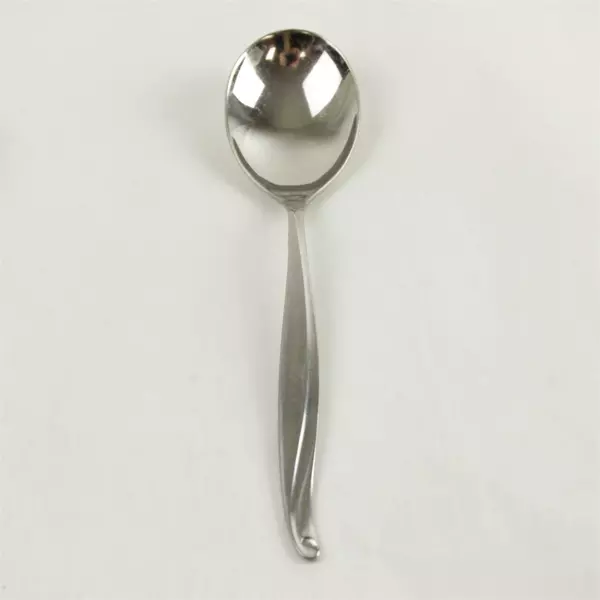 Lot of 3 Oneida Rogers Surfmaid Cabana Soup Spoon Sugar Spoon Gravy Ladle