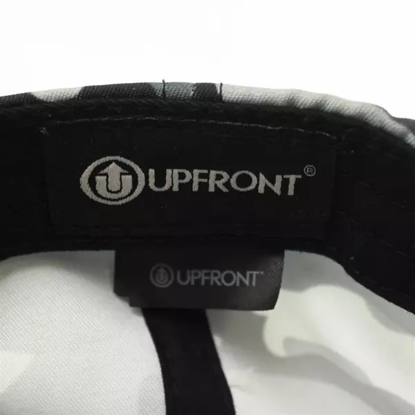 UpFront Youth Camo Baseball Hat Adjustable Black & Grey One Size