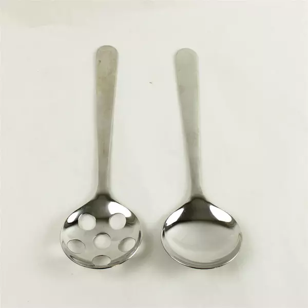 RSVP International Endurance Stainless Steel 11" Salad Serving Spoons 2pc
