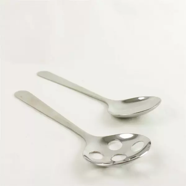RSVP International Endurance Stainless Steel 11" Salad Serving Spoons 2pc