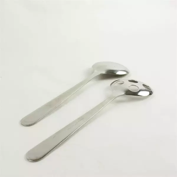 RSVP International Endurance Stainless Steel 11" Salad Serving Spoons 2pc