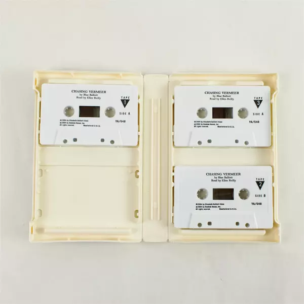 Chasing Vermeer Audiobook Cassette Read by Ellen Reilly - Blue Balliett