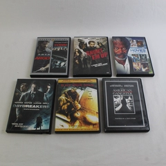 Lot of 6 Mixed Action Adult Rated R Movie DVDs  All in Good Condition