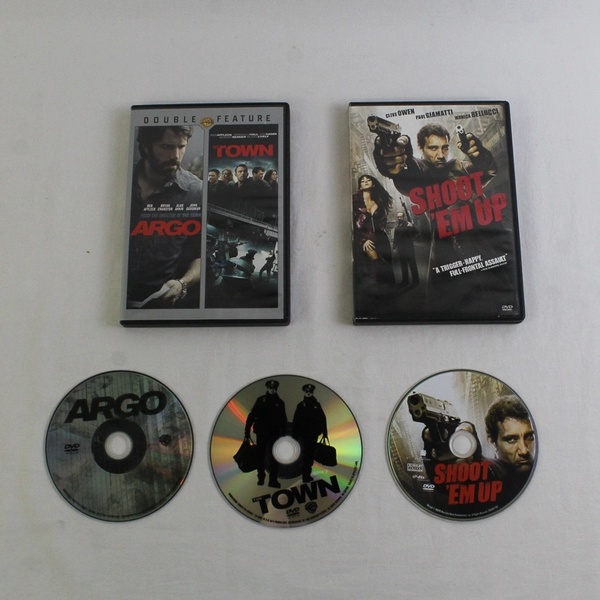 Lot of 6 Mixed Action Adult Rated R Movie DVDs  All in Good Condition