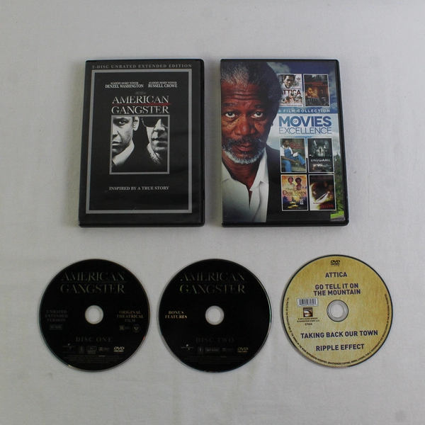 Lot of 6 Mixed Action Adult Rated R Movie DVDs  All in Good Condition