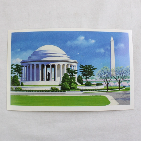 Set Of 3 USPS 1989 Washington DC Landmarks 15 Cent Postage Postcards 
