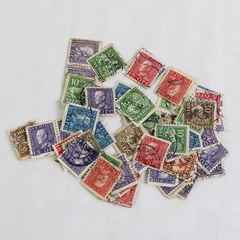 Lot Of 60 1920s Sweden Used Stamps Lion King Gustav