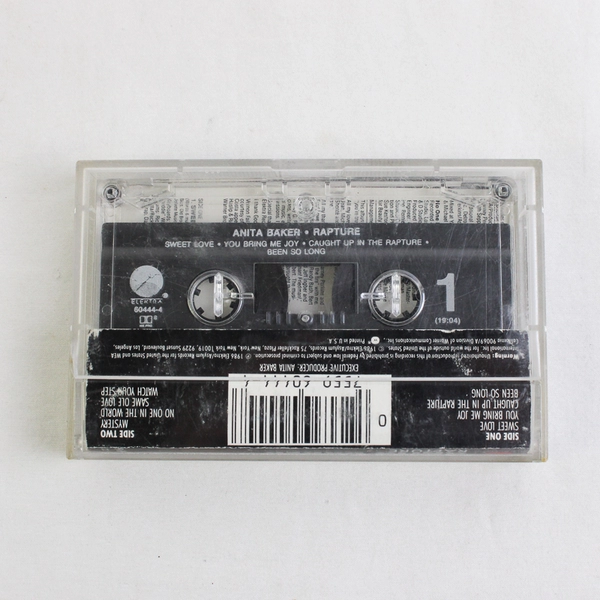 Vintage Anita Baker Rapture Cassette 1986 Elektra Good