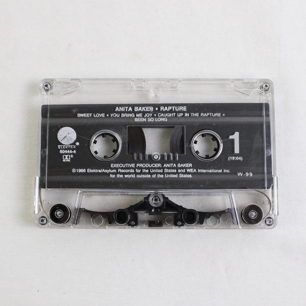 Vintage Anita Baker Rapture Cassette 1986 Elektra Good