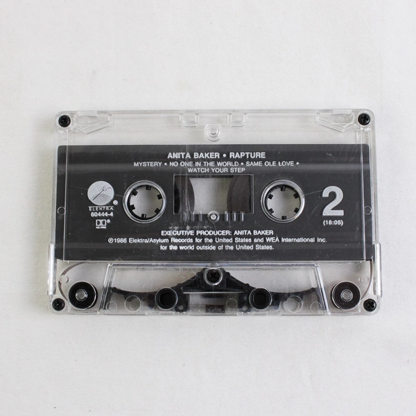 Vintage Anita Baker Rapture Cassette 1986 Elektra Good