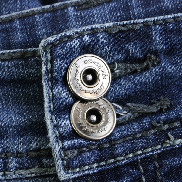 INC Jeans Women's 10 Blue Medium Wash Straight Leg Curvy Fit Stretch Denim Jeans