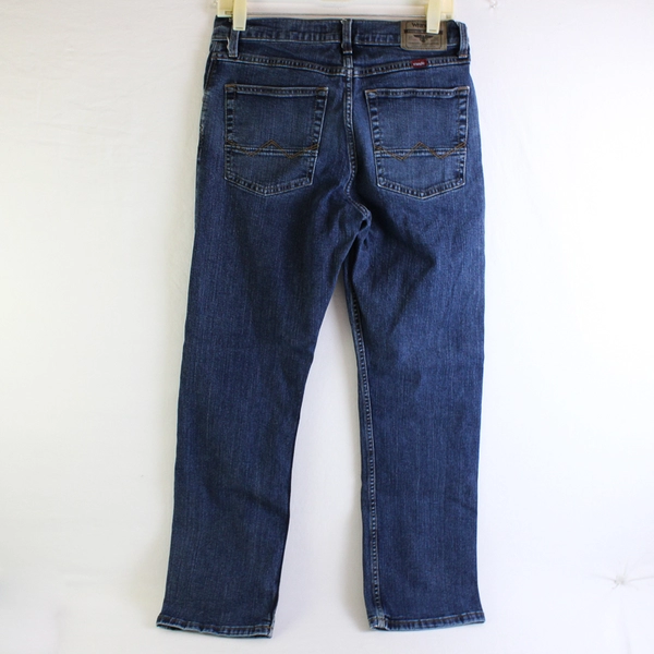 Wrangler Jeans Men's 29X30 Dark Wash Straight Fit Denim Jeans
