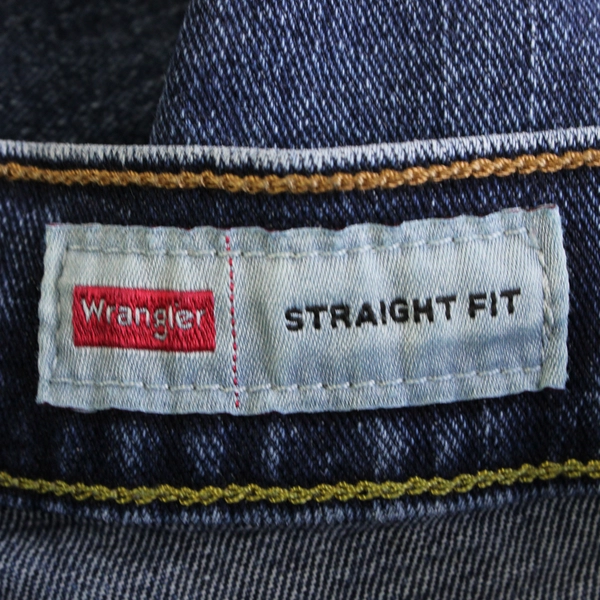 Wrangler Jeans Men's 29X30 Dark Wash Straight Fit Denim Jeans