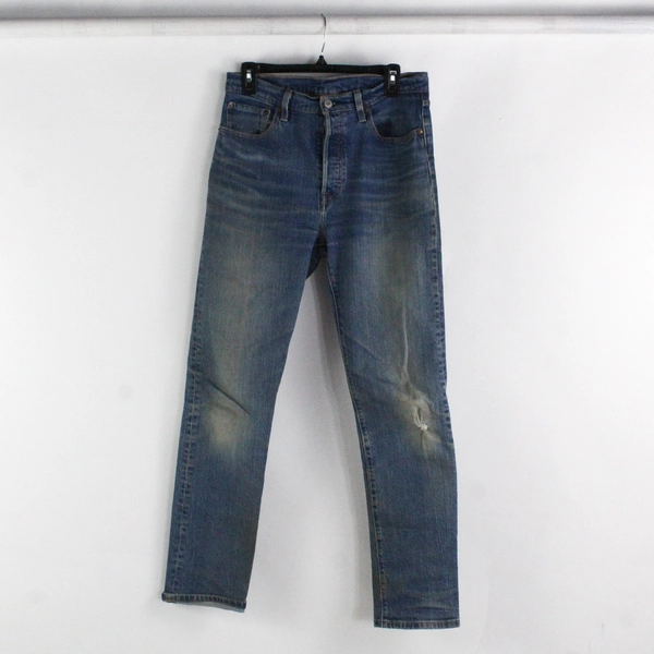 Lot of 3 Wrangler and Levi's Damaged/Stained/Ripped Denim Jeans