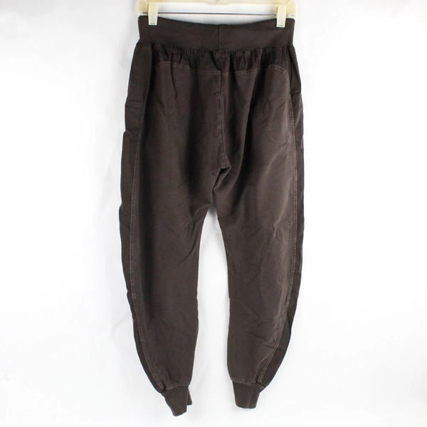 Suzy D Women's L Brown Joggers with Drawstring Waist and Pockets