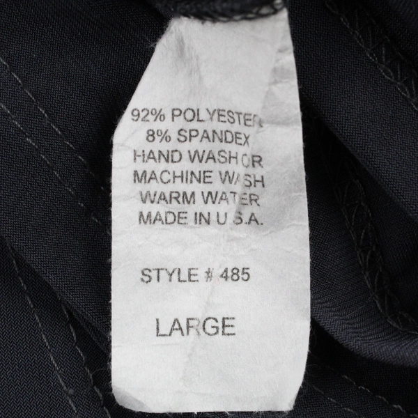 Last Tango Women's L Gray Open Front Wrinkle Resistant Long Sleeve Cardigan