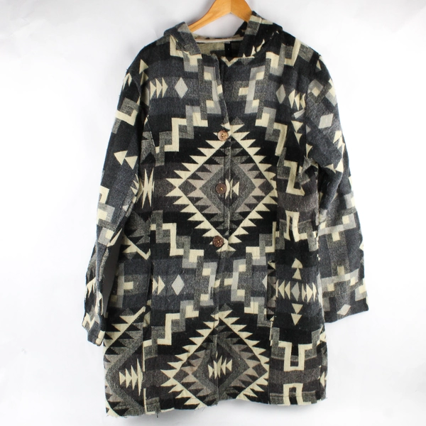 Unbranded Women's XL Aztec Cardigan Long Sleeve Mid Length 