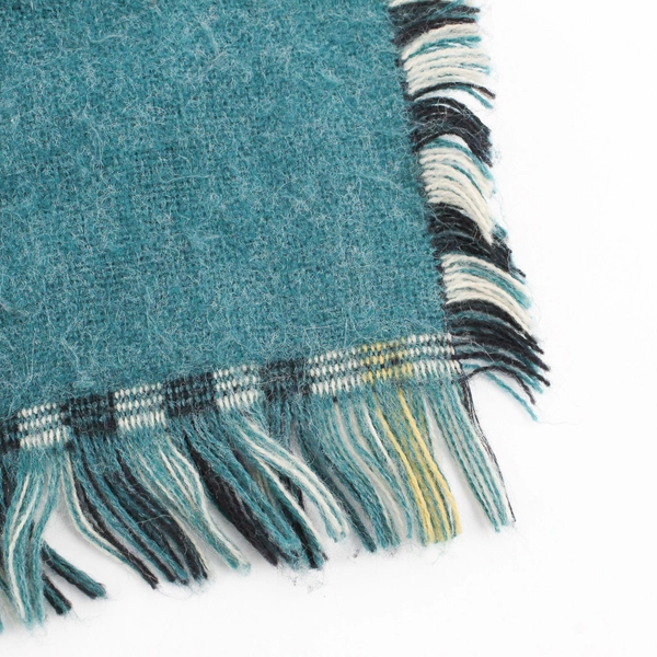 Woven Scarf Reversible Plaid 80x20