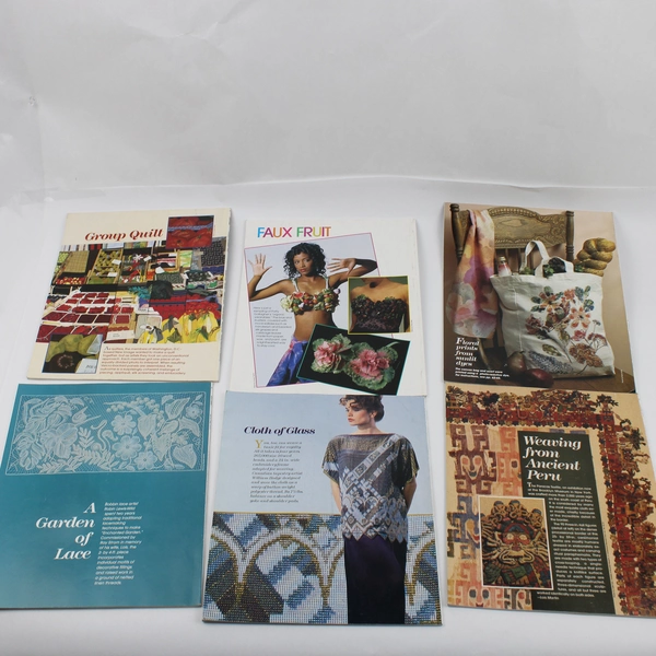 Vintage Lot of 6 Taunton's Threads Magazine Dec 1992 Thru Nov 1993 Complete