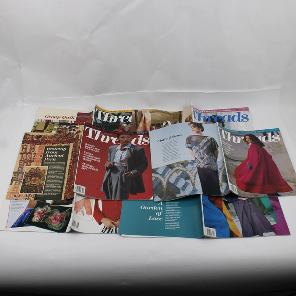 Vintage Lot of 6 Taunton's Threads Magazine Dec 1992 Thru Nov 1993 Complete