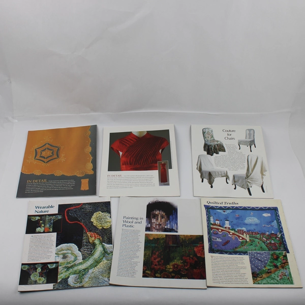 Vintage Lot of 6 Taunton's Threads Magazine Dec 1994 Thru Nov 1995 Complete