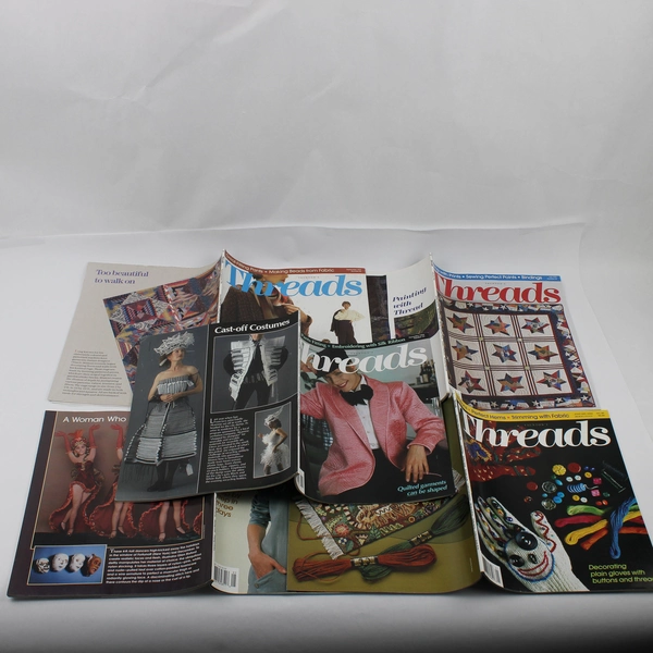 VTG Lot of 5 Taunton's Threads Magazine Dec 1996 Thru Nov 1997 Missing Feb/March