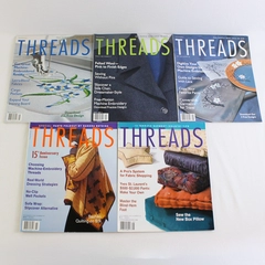 VTG Lot of 5 Taunton's Threads Magazine Dec 1999 Thru Nov 2000 Missing June/July