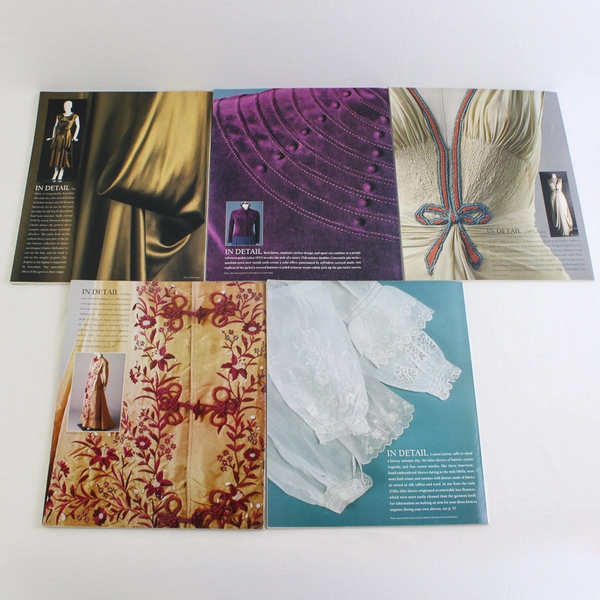 VTG Lot of 5 Taunton's Threads Magazine Dec 1999 Thru Nov 2000 Missing June/July