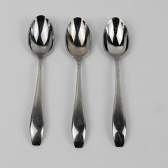 Lot of 3 Cambridge Silver CBS181 Pattern 18/8 SS Teaspoons 6.75" Rare HTF