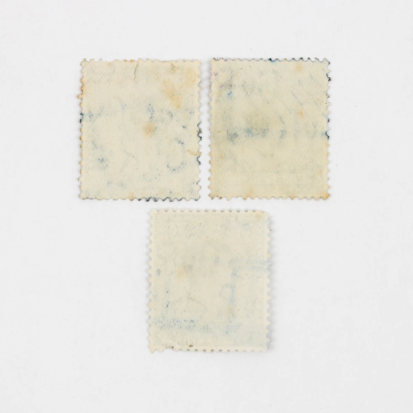 Lot Of 3 King Edward VIII 1936 9 Pence Stamps Used Canceled