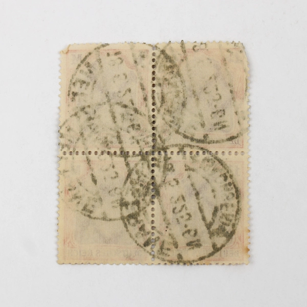 Block Of 4 Germany Deutsches Reich Germania 1 1/4 Mark Stamps Used 1922