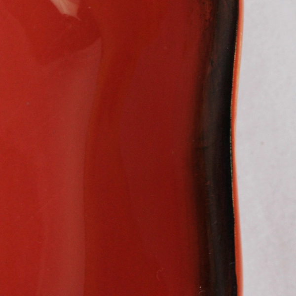 Lot Of 2 Clay Art Hand Painted Chili Pepper Dip Ceramic Serving Bowl