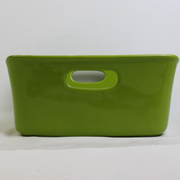 Rachael Ray Lime Green 9" By 13" Stoneware Rectangular Baker Dish