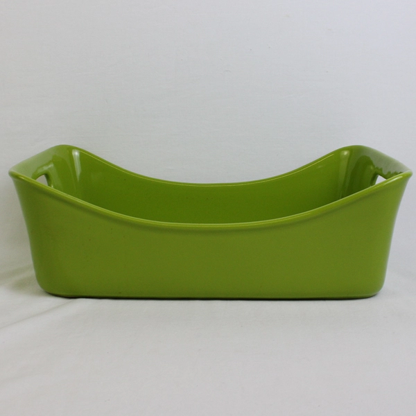 Rachael Ray Lime Green 9" By 13" Stoneware Rectangular Baker Dish