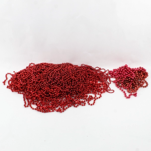 Large Mixed Lot 32 Plastic Beaded Garlands Christmas New Years Mardi Gras