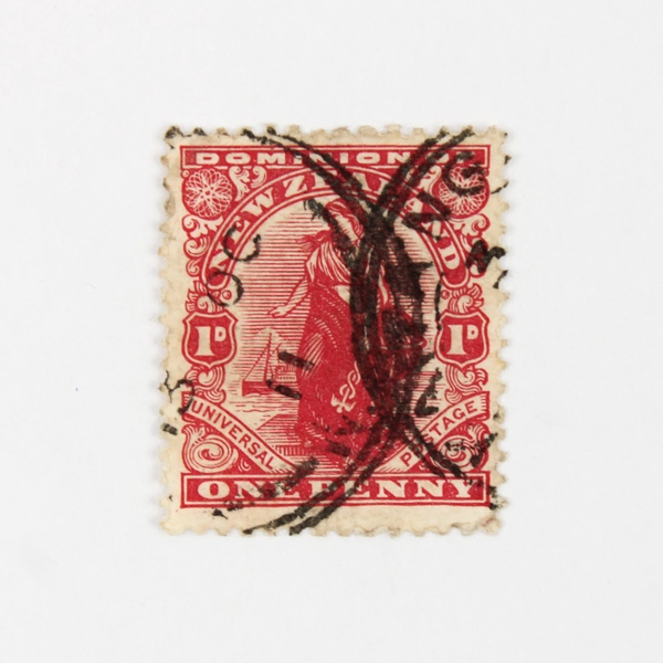 Lot Of 3 New Zealand Victory Zealandia Admiral 1d Stamps Used 1900s 1920s