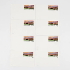Lot Of 8 USPS 1988 America The Beautiful Bison Buffalo Stamp Postal Cards