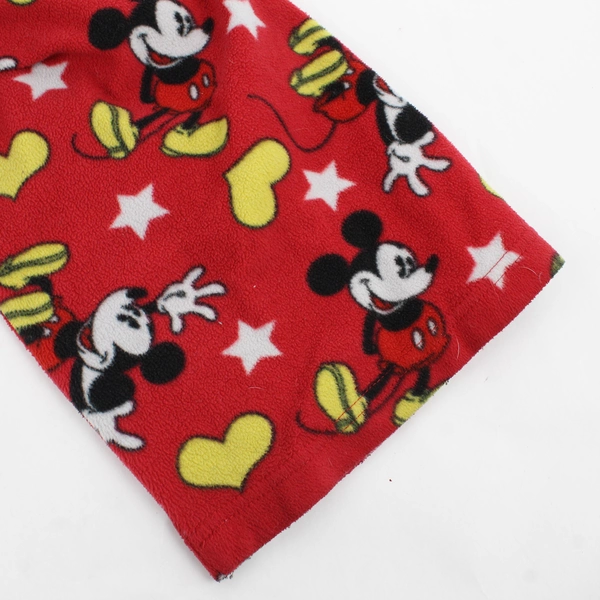 Disney Mickey Mouse Red Fleece Pajama Pants Women's Medium