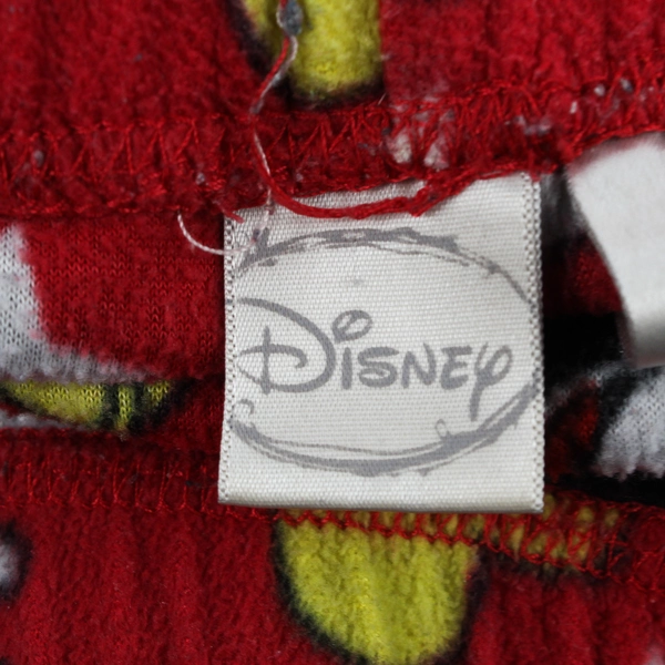 Disney Mickey Mouse Red Fleece Pajama Pants Women's Medium