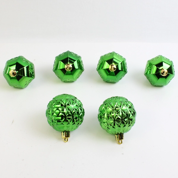 Lot of 15 Shatterproof Hanging Christmas Balls for Tree Decor