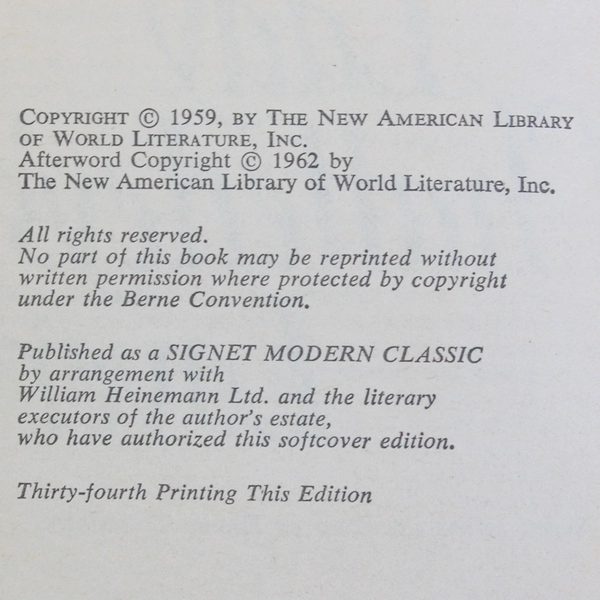 Vintage Lady Chatterley’s Lover by D H Lawrence 1962 Paperback 