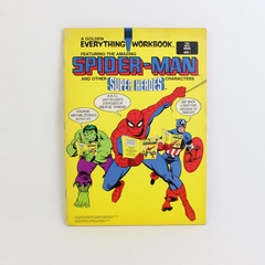 Golden Everything Workbook Featuring Marvel Super Heroes 1980 PB 99% Unused