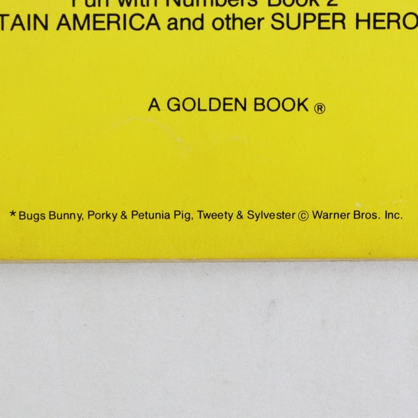 Golden Everything Workbook Featuring Marvel Super Heroes 1980 PB 99% Unused