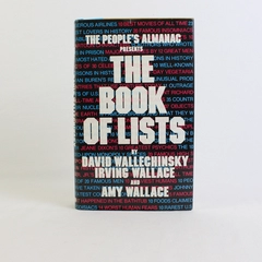 The People's Almanac Presents The Book of Lists 1977 Hardcover Dust Jacket