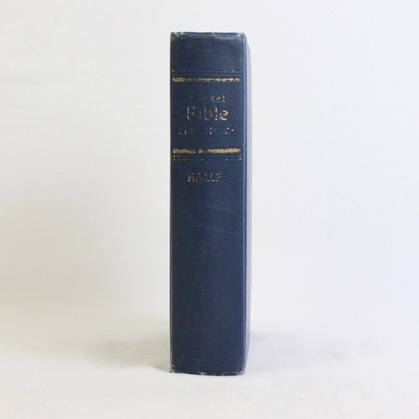 Pocket Bible Handbook by Henry H Halley 1946 HC Abbreviated Bible Commentary