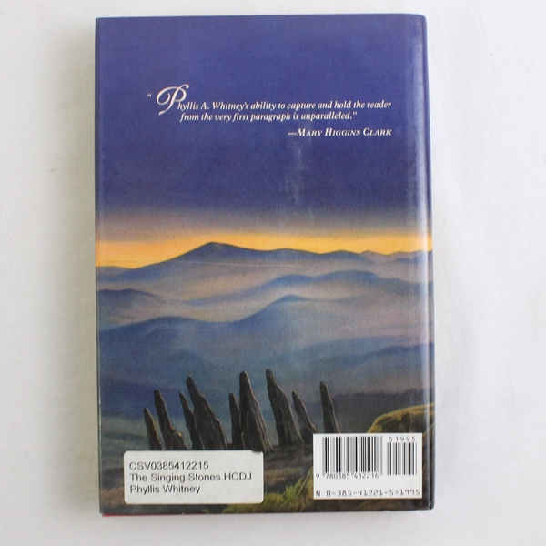 The Singing Stones Hardcover By Phyllis A. Whitney