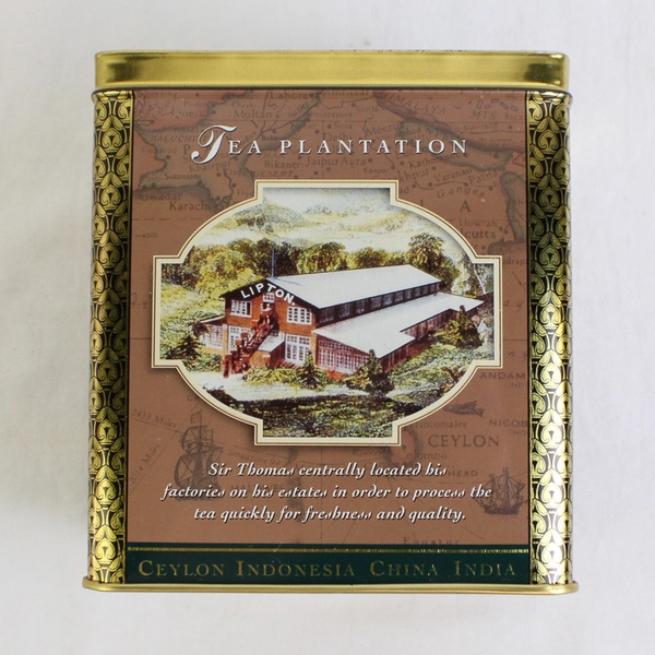 VTG 1990 Lipton Tea 100th Anniversary Collectible Tin
