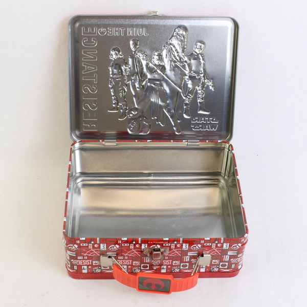 2017 Tin Box Co. Star Wars The Last Jedi Collectible Lunch Box