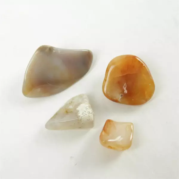 Small Bag Tumbled Agates 0.35 lb Gemstones for Jewelry Crafts